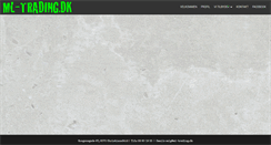 Desktop Screenshot of ml-trading.dk